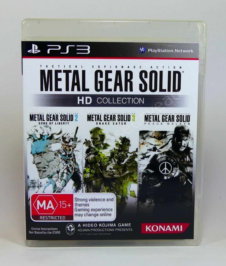 Metal Gear Solid HD Collection - PS3 Replacement Case