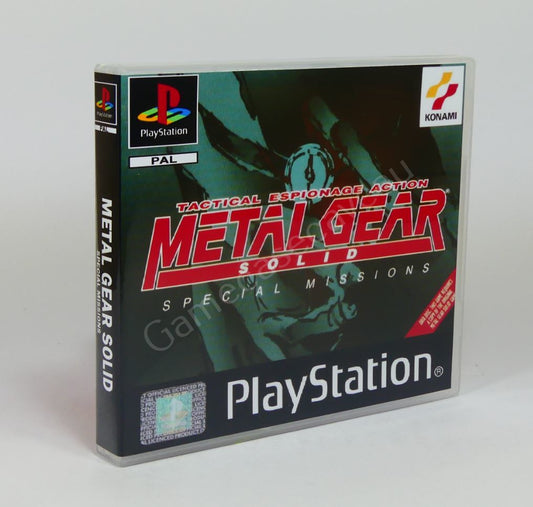 Metal Gear Solid Special Missions - PS1 Replacement Case