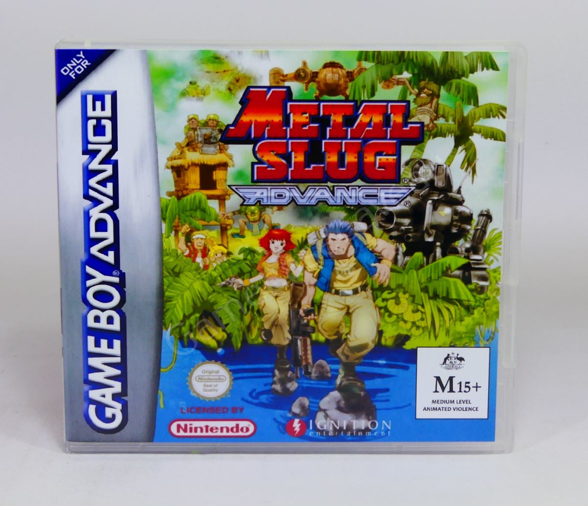 Metal Slug Advance - GBA Replacement Case