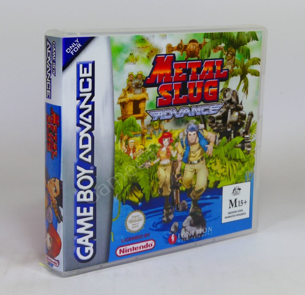 Metal Slug Advance - GBA Replacement Case