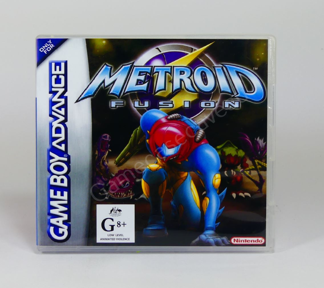 Metroid Fusion - GBA Replacement Case