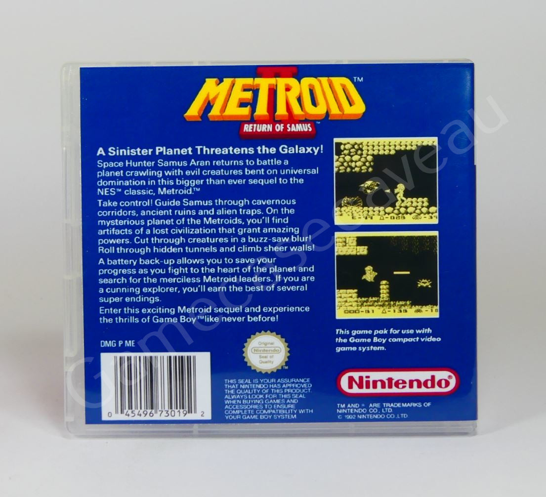 Metroid II - GB Replacement Case
