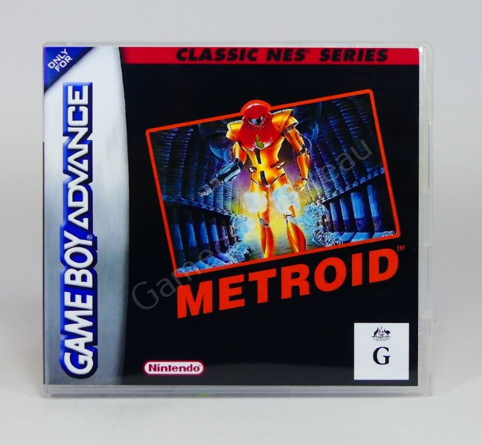 Metroid Classic - GBA Replacement Case