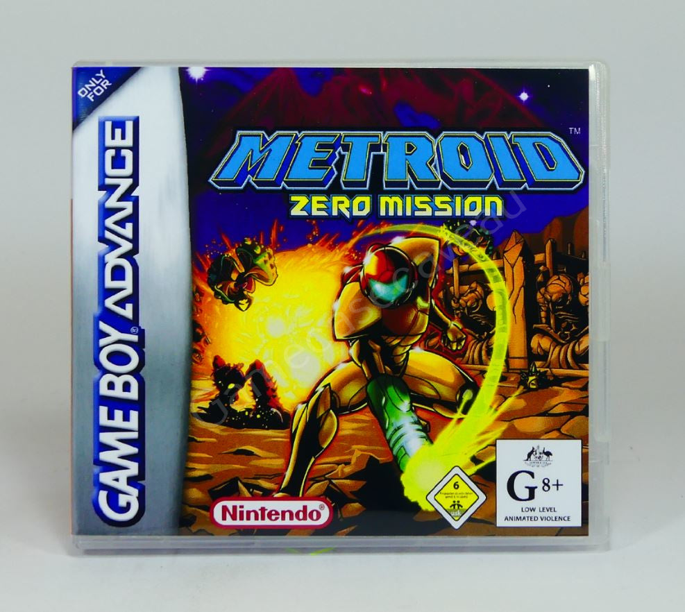 Metroid Zero Mission - GBA Replacement Case