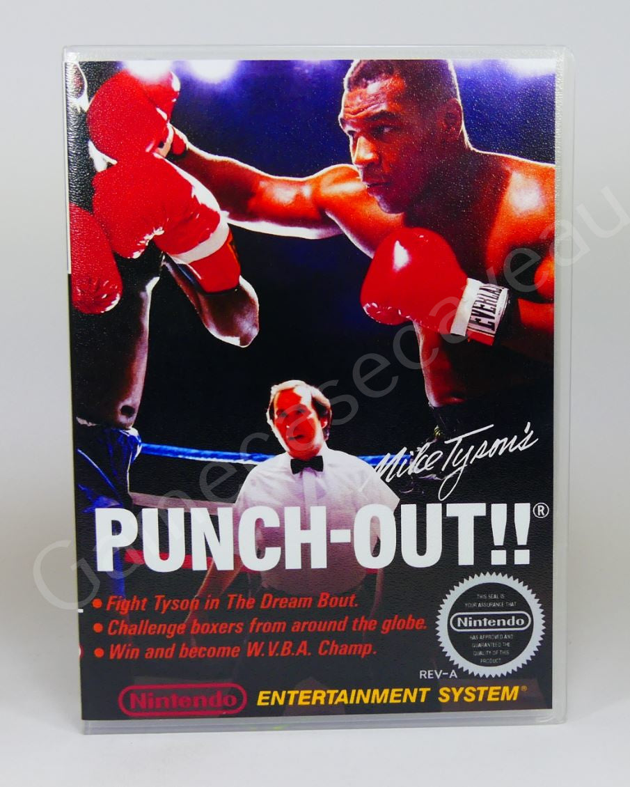 Mike Tyson's Punch Out - NES Replacement Case