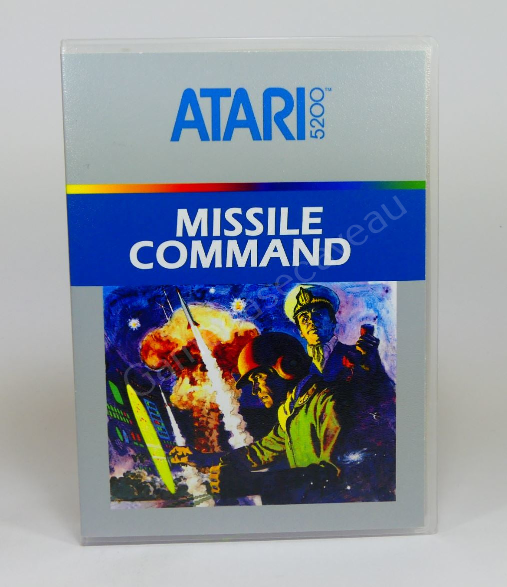 Missile Command - 5200 Replacement Case