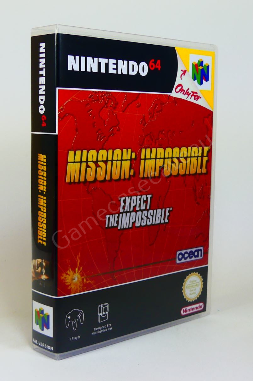 Mission Impossible - N64 Replacement Case