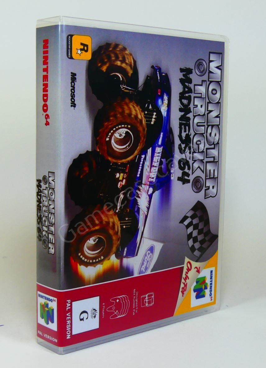 Monster Truck Madness 64 - N64 Replacement Case