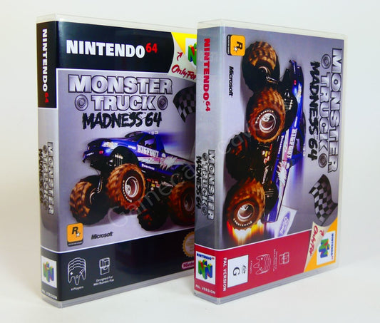 Monster Truck Madness 64 - N64 Replacement Case