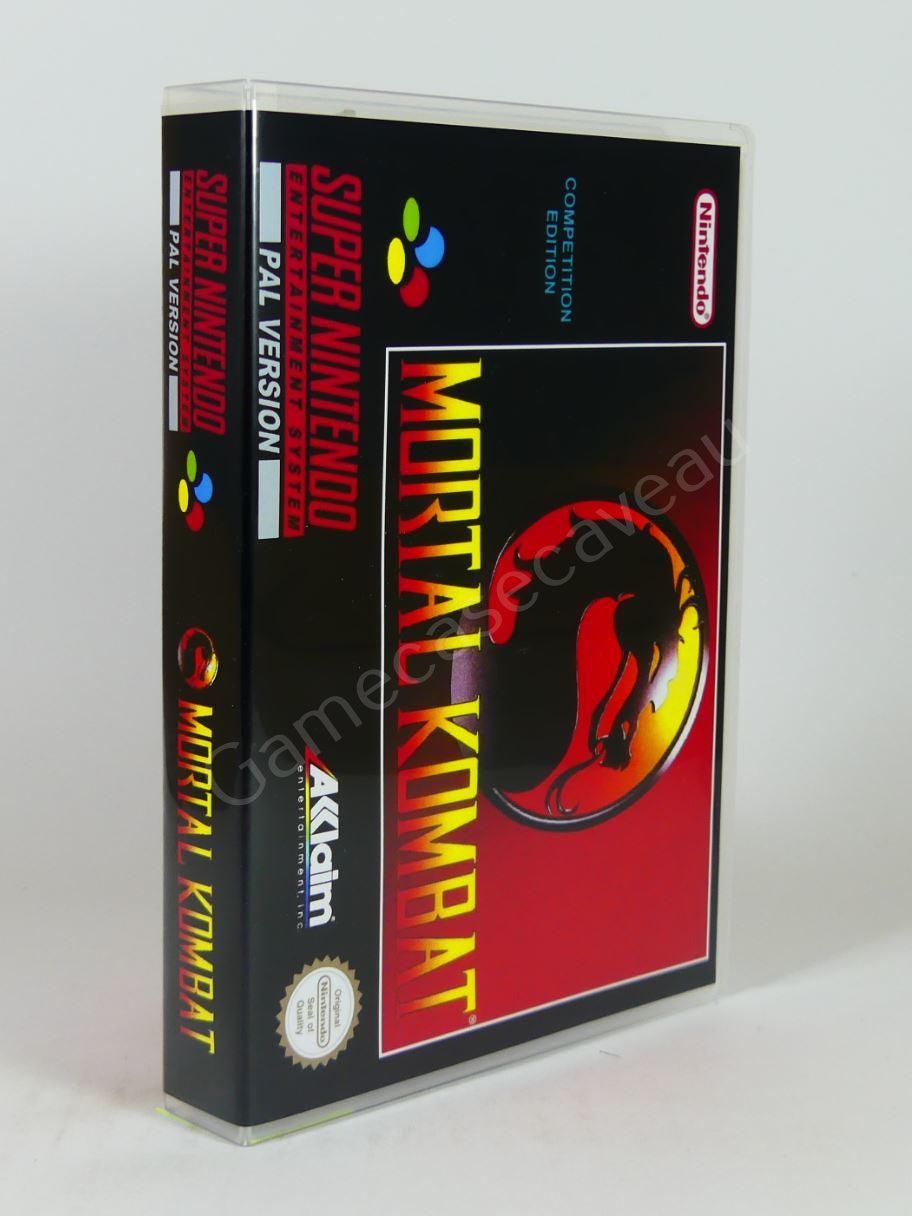 Mortal Kombat - SNES Replacement Case