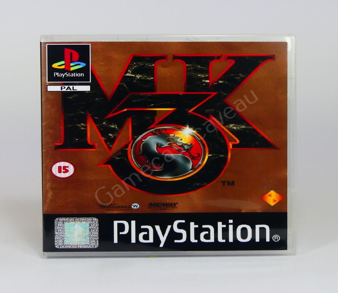 Mortal Kombat 3 - PS1 Replacement Case