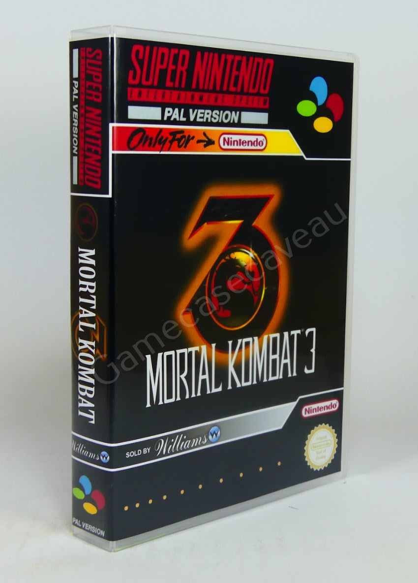 Mortal Kombat 3 - SNES Replacement Case