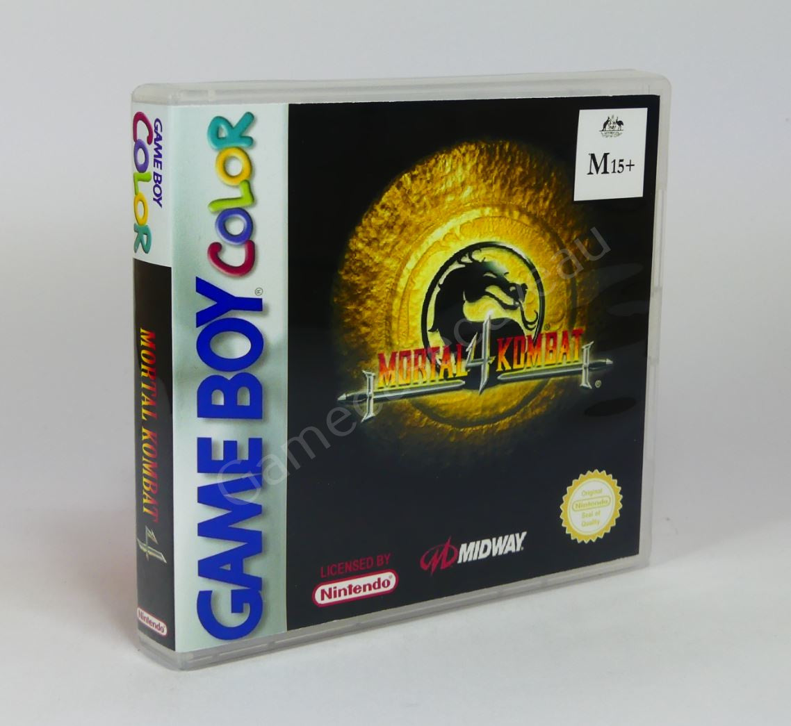 Mortal Kombat 4 - GBC Replacement Case