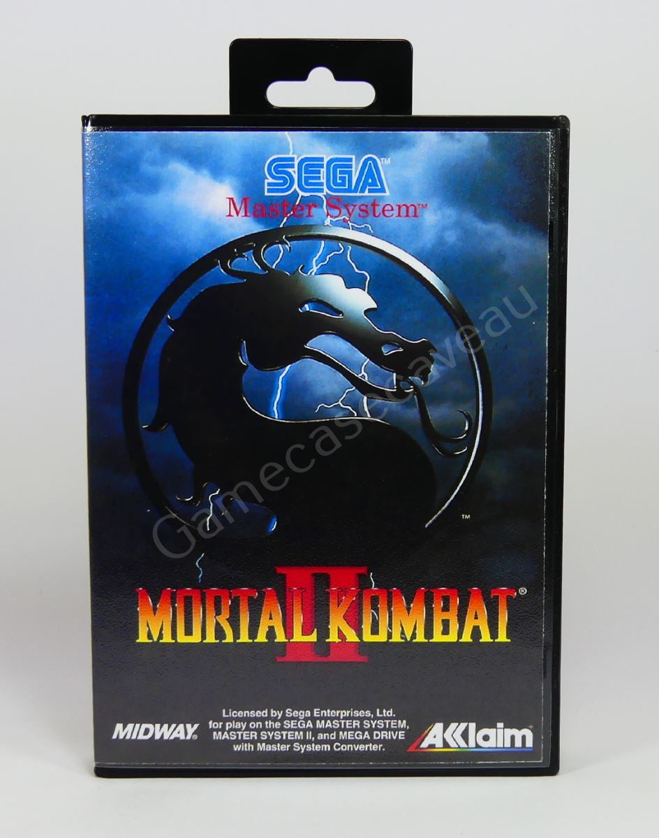 Mortal Kombat II - SMS Replacement Case