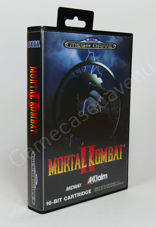 Mortal Kombat II - SMD Replacement Case
