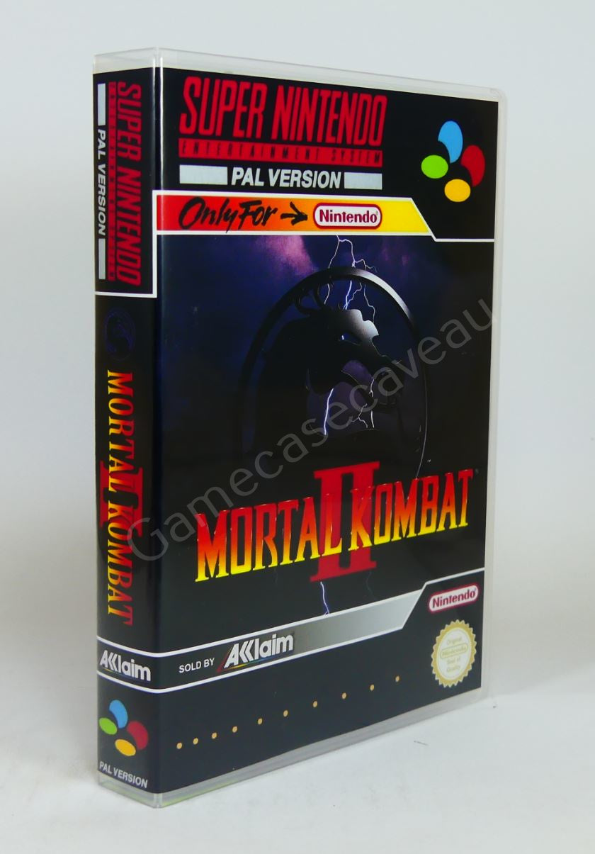 Mortal Kombat II - SNES Replacement Case