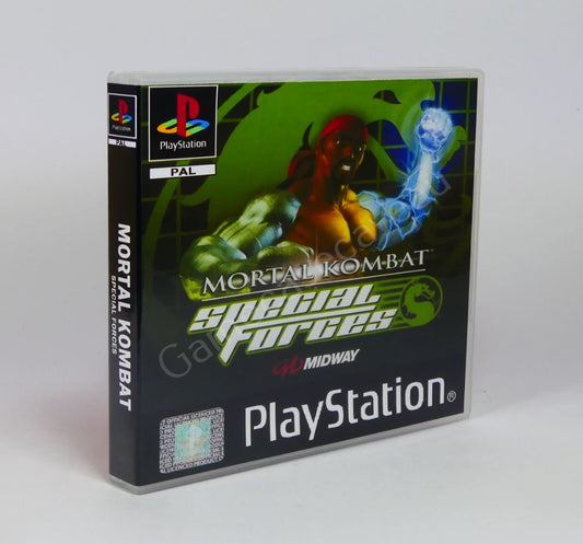 Mortal Kombat Special Forces - PS1 Replacement Case