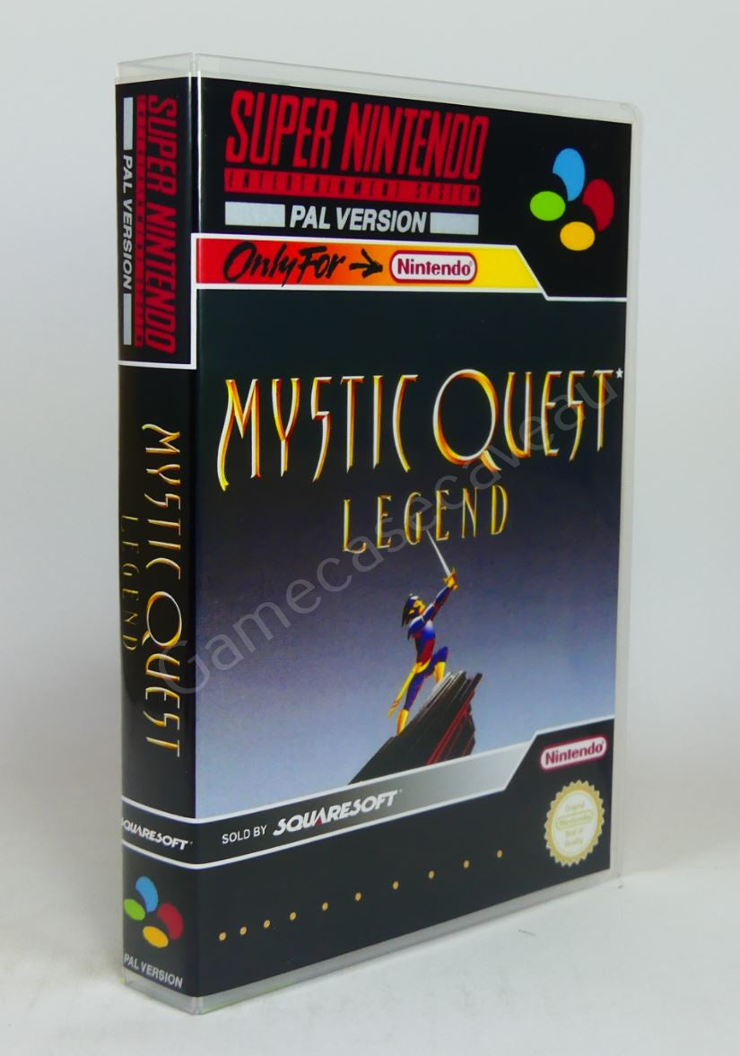 Mystic Quest Legend - SNES Replacement Case
