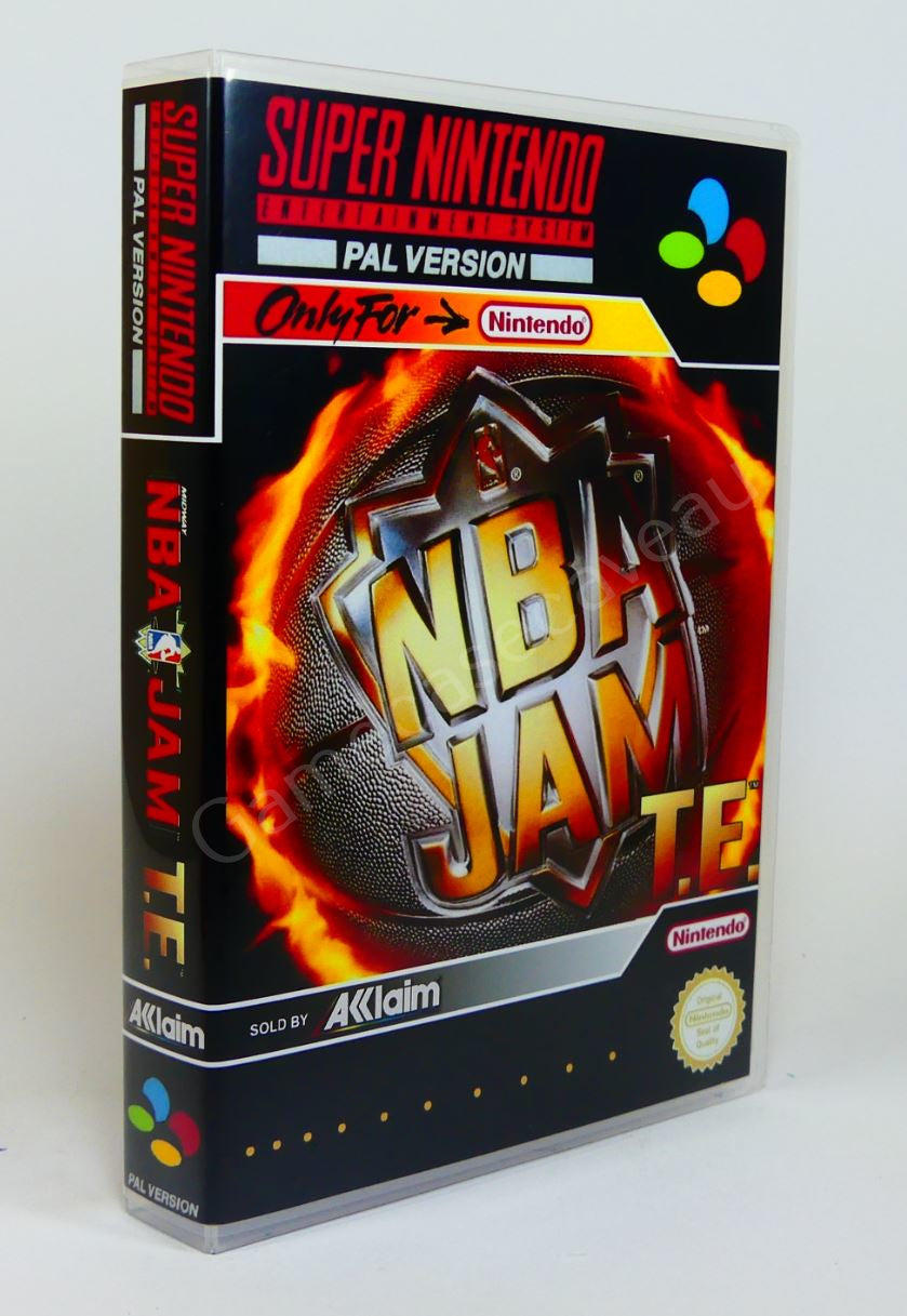 NBA Jam TE Tournament Edition - SNES Replacement Case