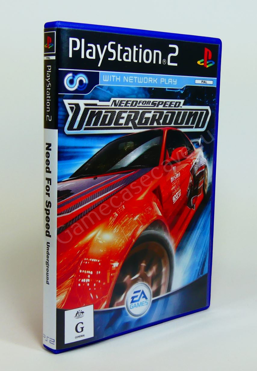 Need For Speed Underground - PS2 Replacement Case