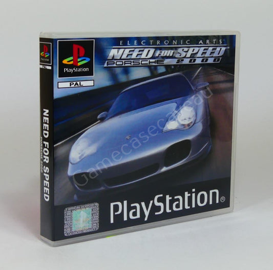 Need for Speed Porsche 2000 - PS1 Replacement Case