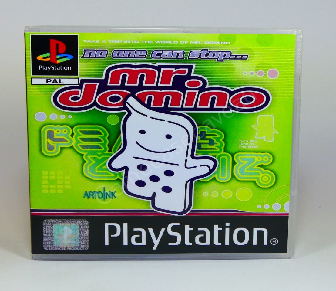 No One Can Stop Mr Domino - PS1 Replacement Case