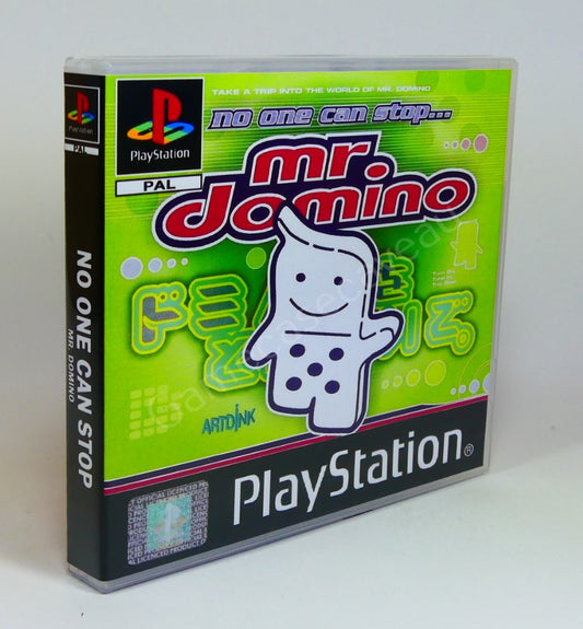 No One Can Stop Mr Domino - PS1 Replacement Case