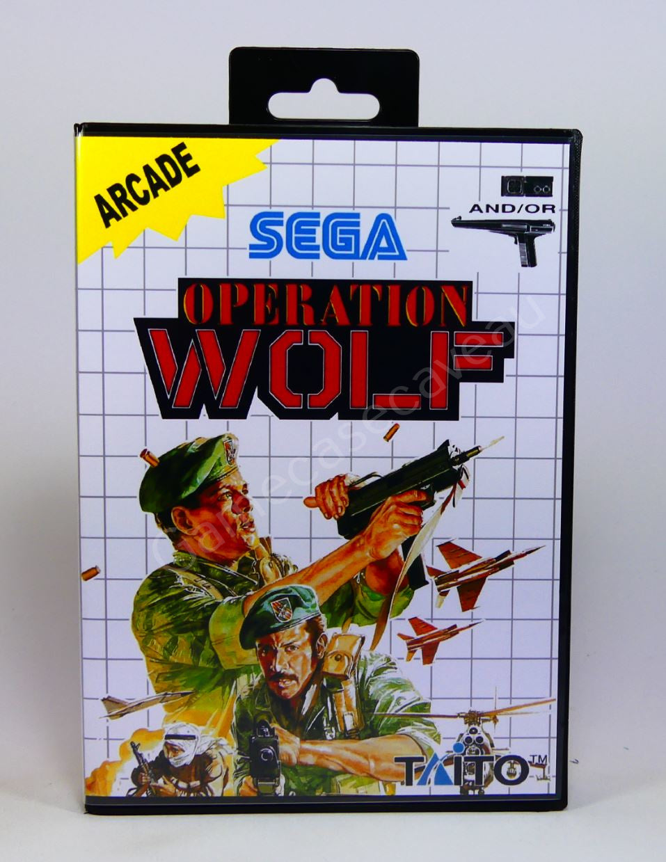 Operation Wolf - SMS Replacement Case