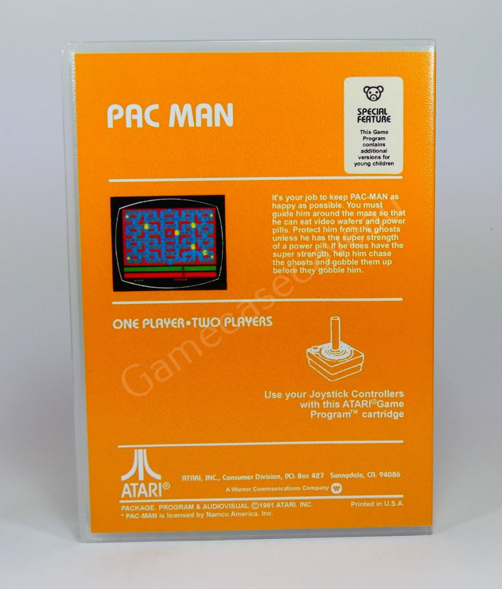 Pac-Man - 2600 Replacement Case