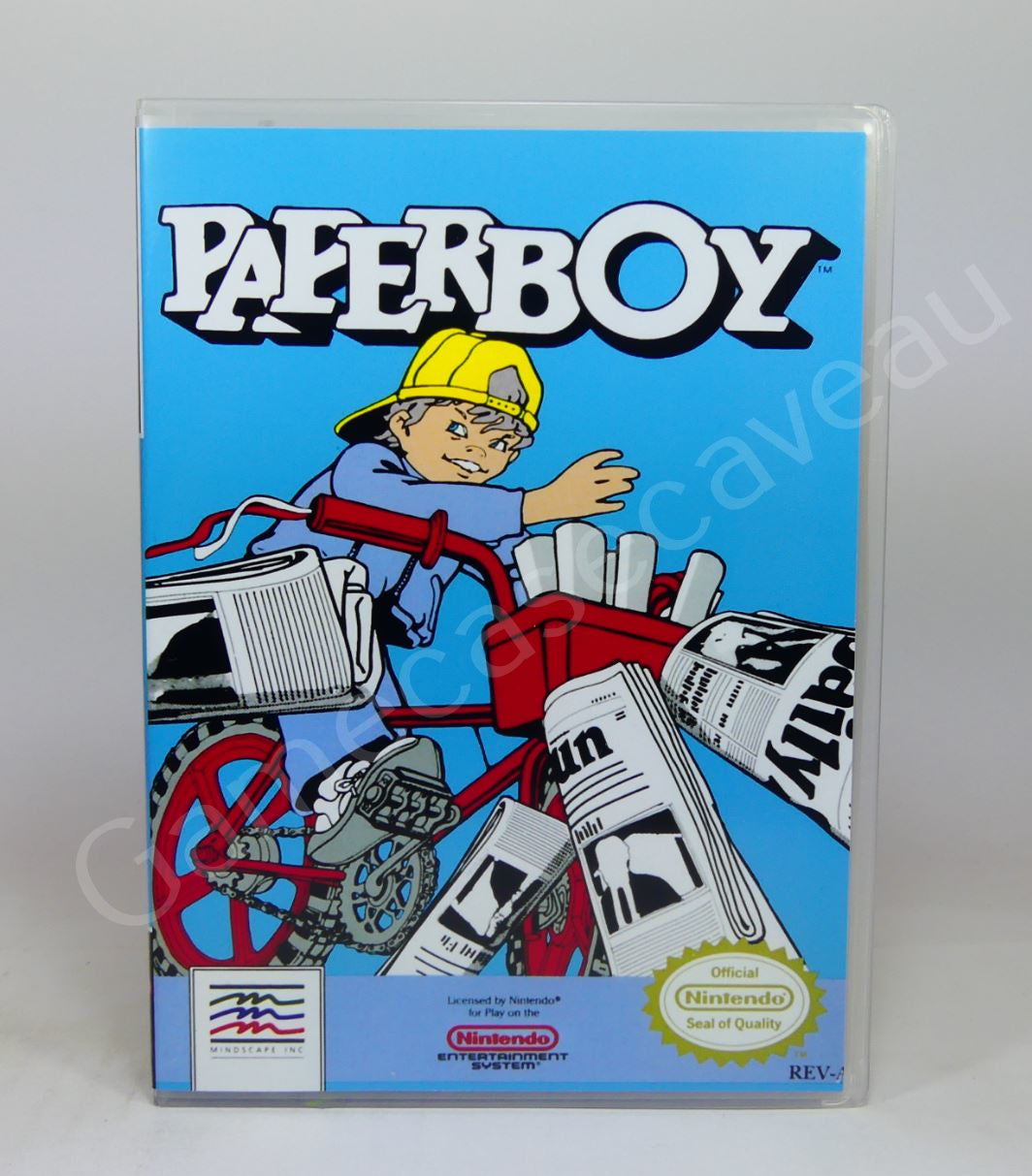 Paperboy - NES Replacement Case