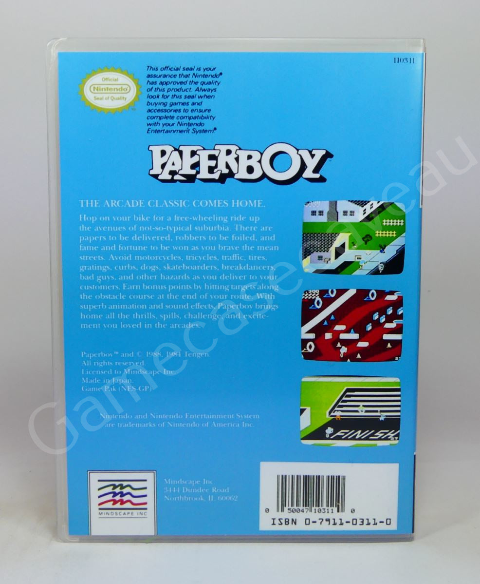 Paperboy - NES Replacement Case