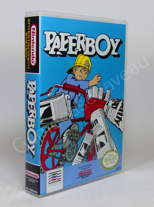 Paperboy - NES Replacement Case