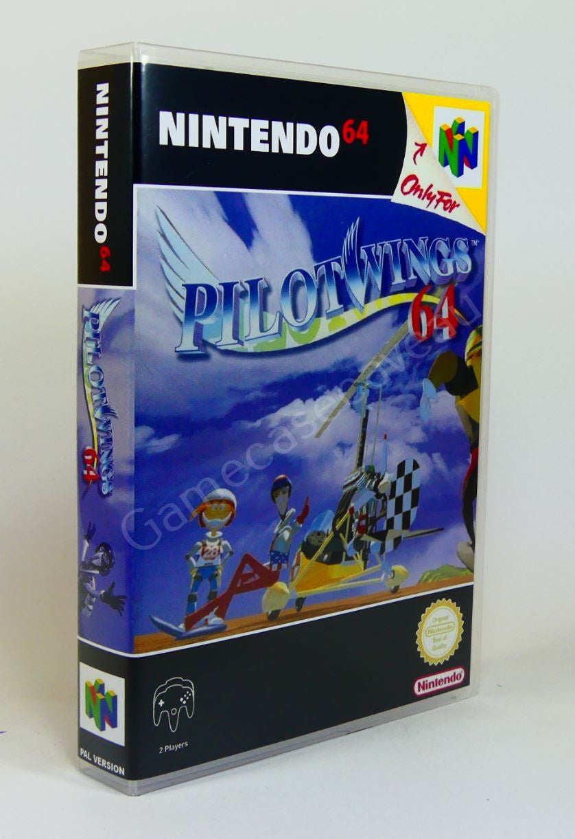 Pilot Wings - N64 Replacement Case