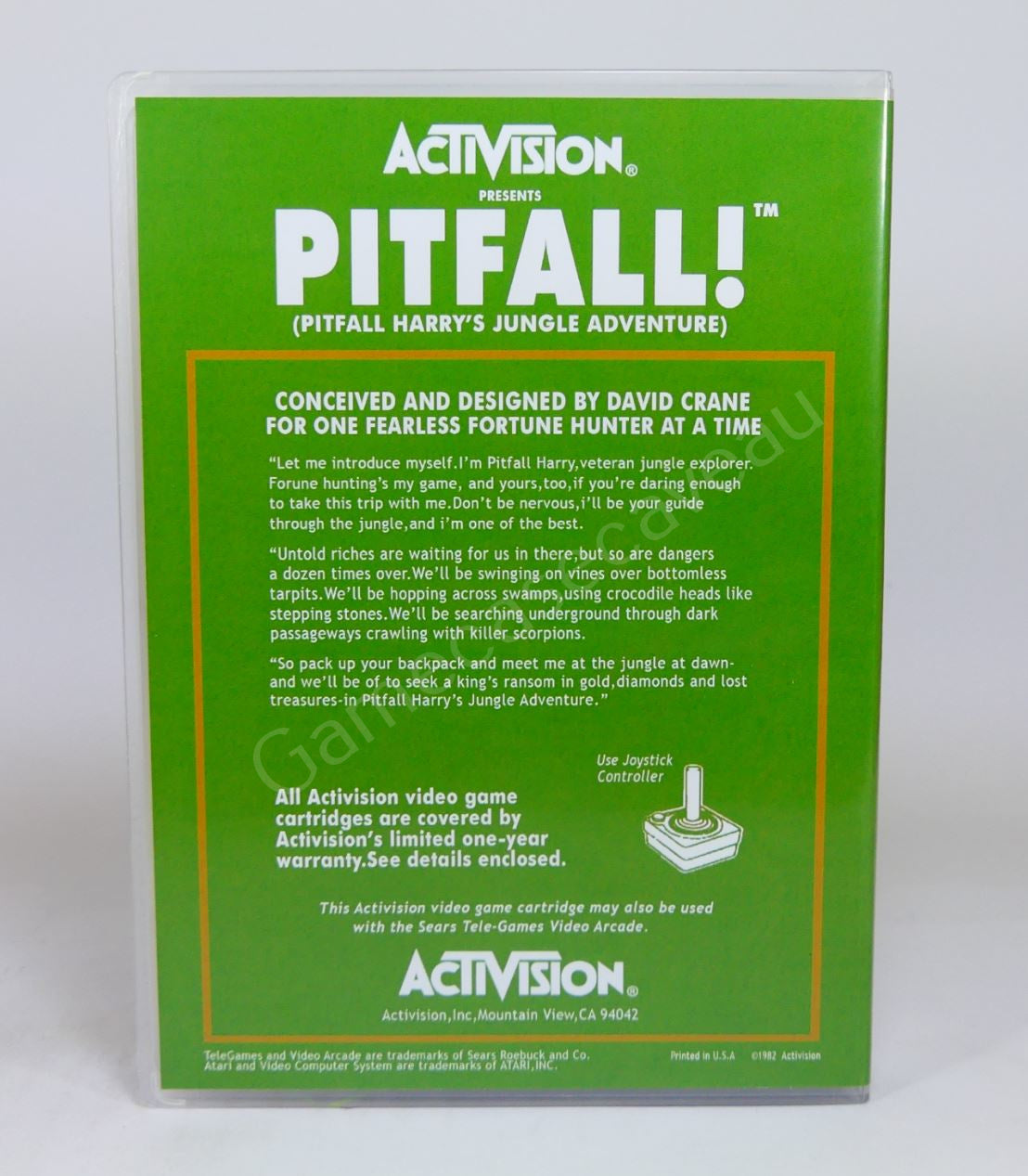 Pitfall - 2600 Replacement Case