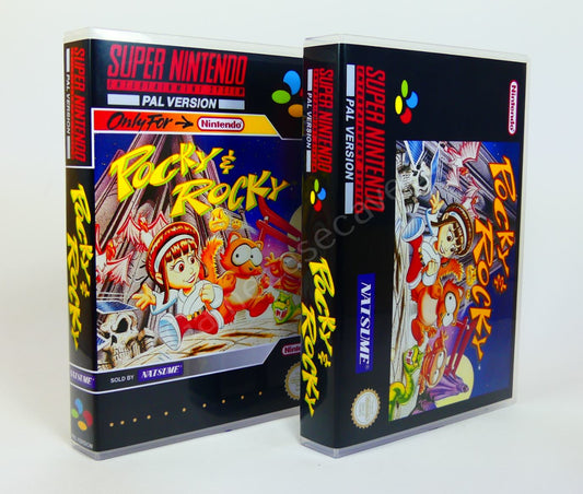 Pocky & Rocky - SNES Replacement Case