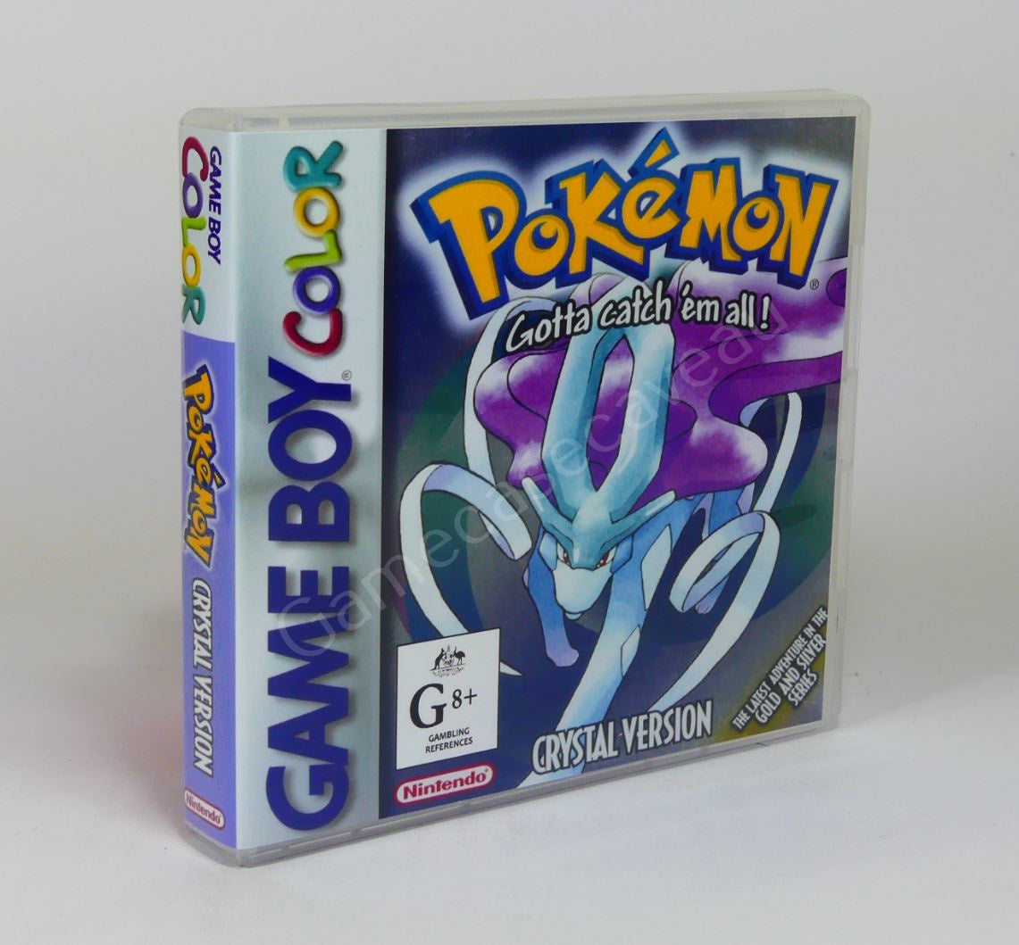 Pokemon Crystal - GBC Replacement Case