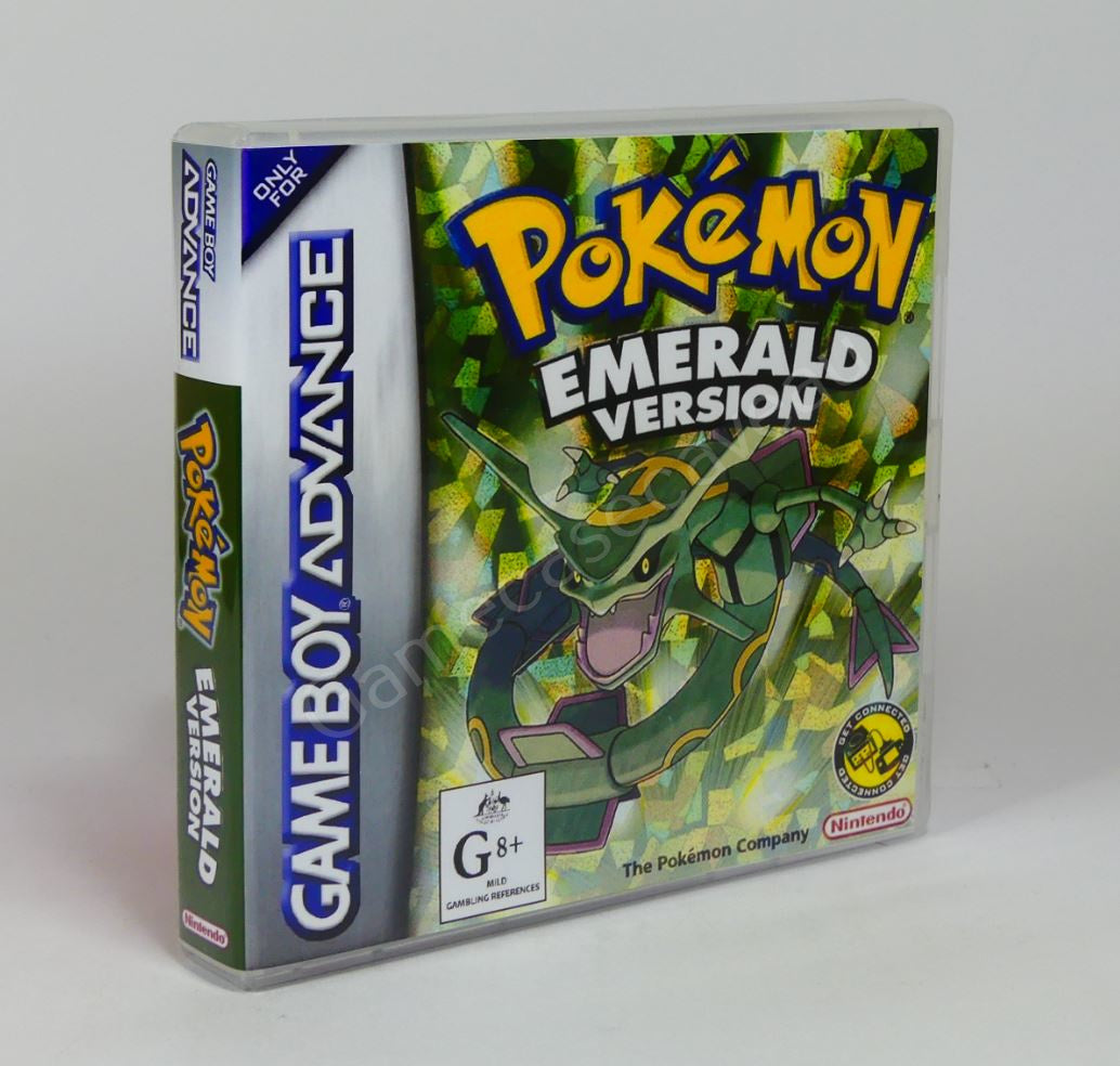 Pokemon Emerald - GBA Replacement Case