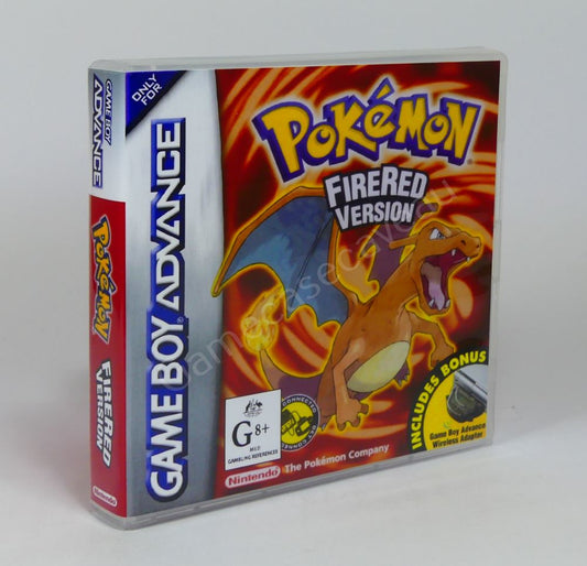 Pokemon Fire Red - GBA Replacement Case