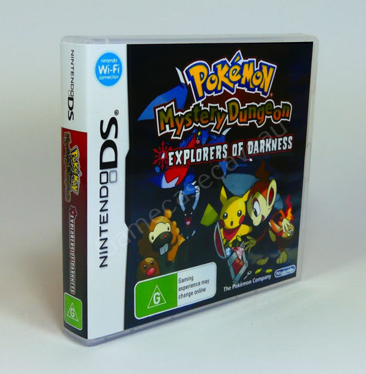 Pokemon Mystery Dungeon Explorers of Darkness - DS Replacement Case