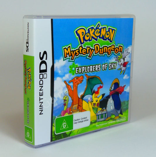 Pokemon Mystery Dungeon Explorers of Sky - DS Replacement Case