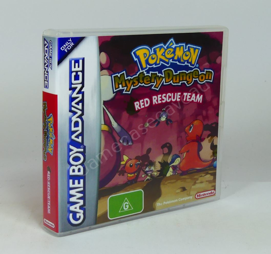 Pokemon Mystery Dungeon Red Team - GBA Replacement Case