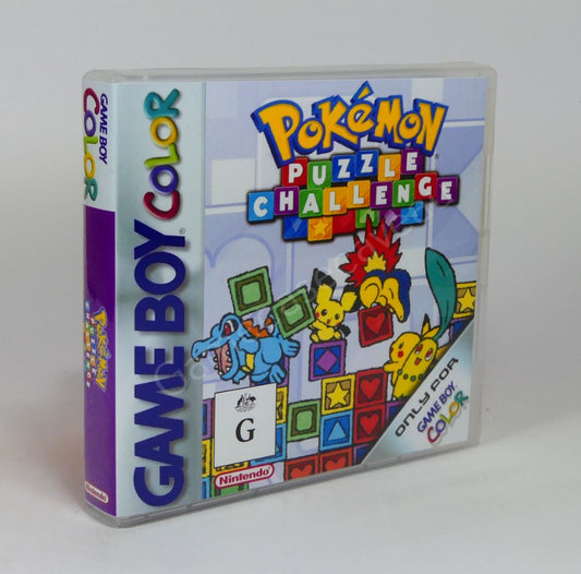 Pokemon Puzzle Challenge - GBC Replacement Case