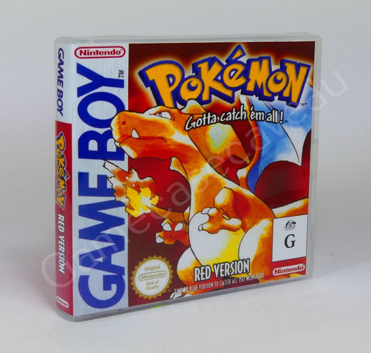 Pokemon Red - GB Replacement Case
