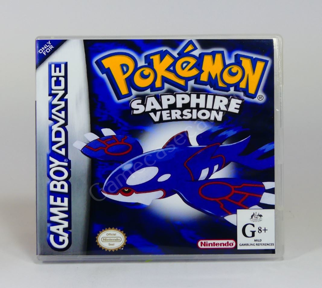 Pokemon Sapphire - GBA Replacement Case