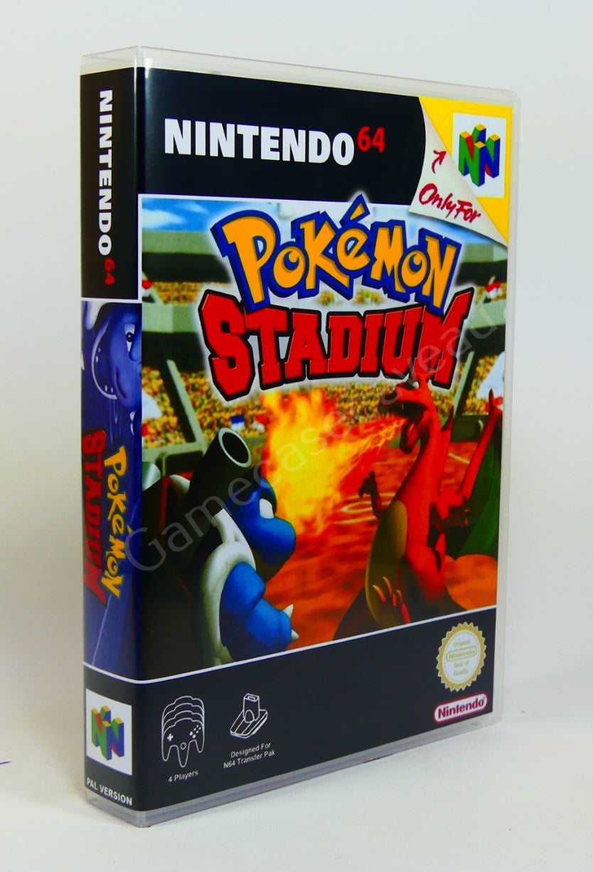 Pokemon Stadium - N64 Replacement Case