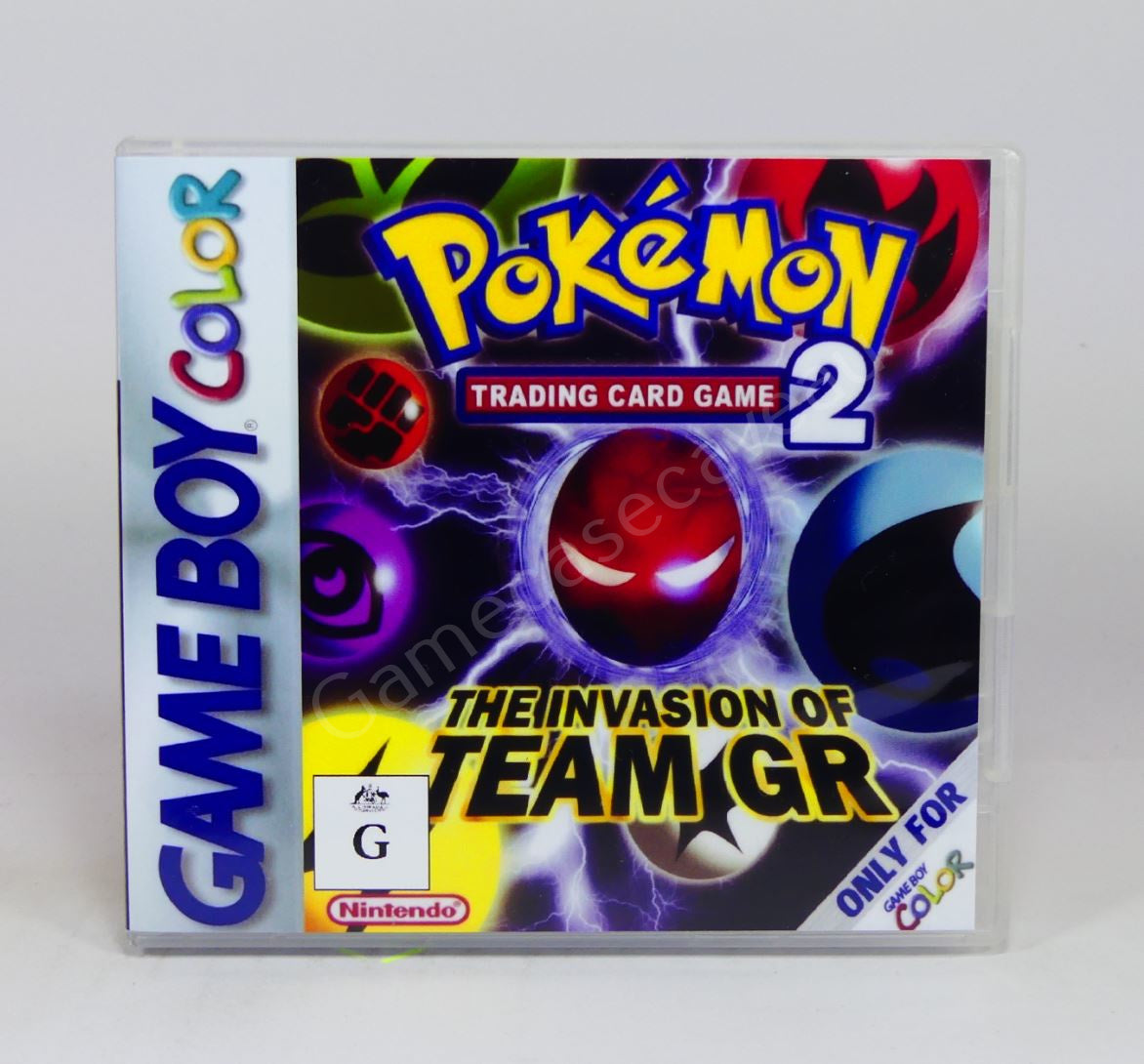 Pokemon Trading Card Game 2 - GBC Replacement Case