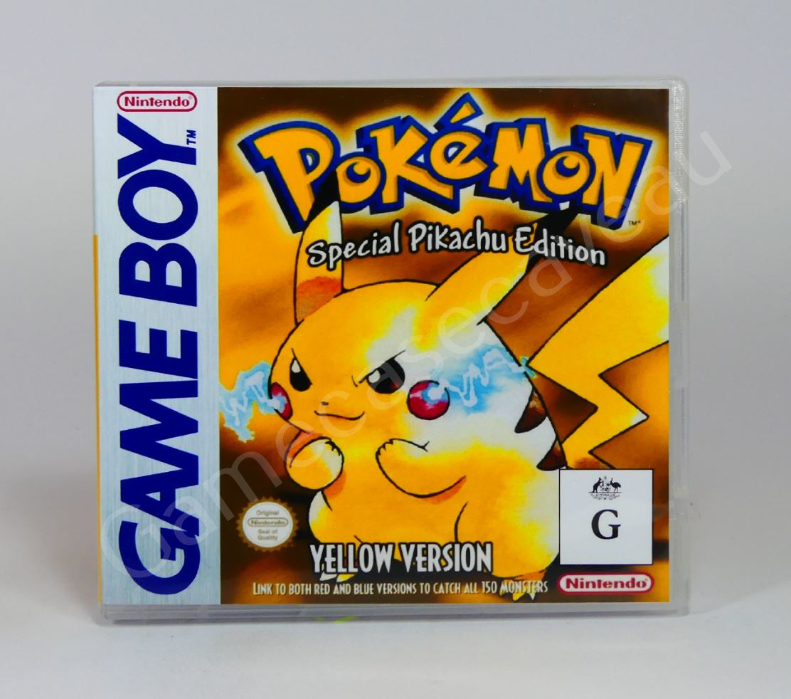 Pokemon Yellow - GB Replacement Case