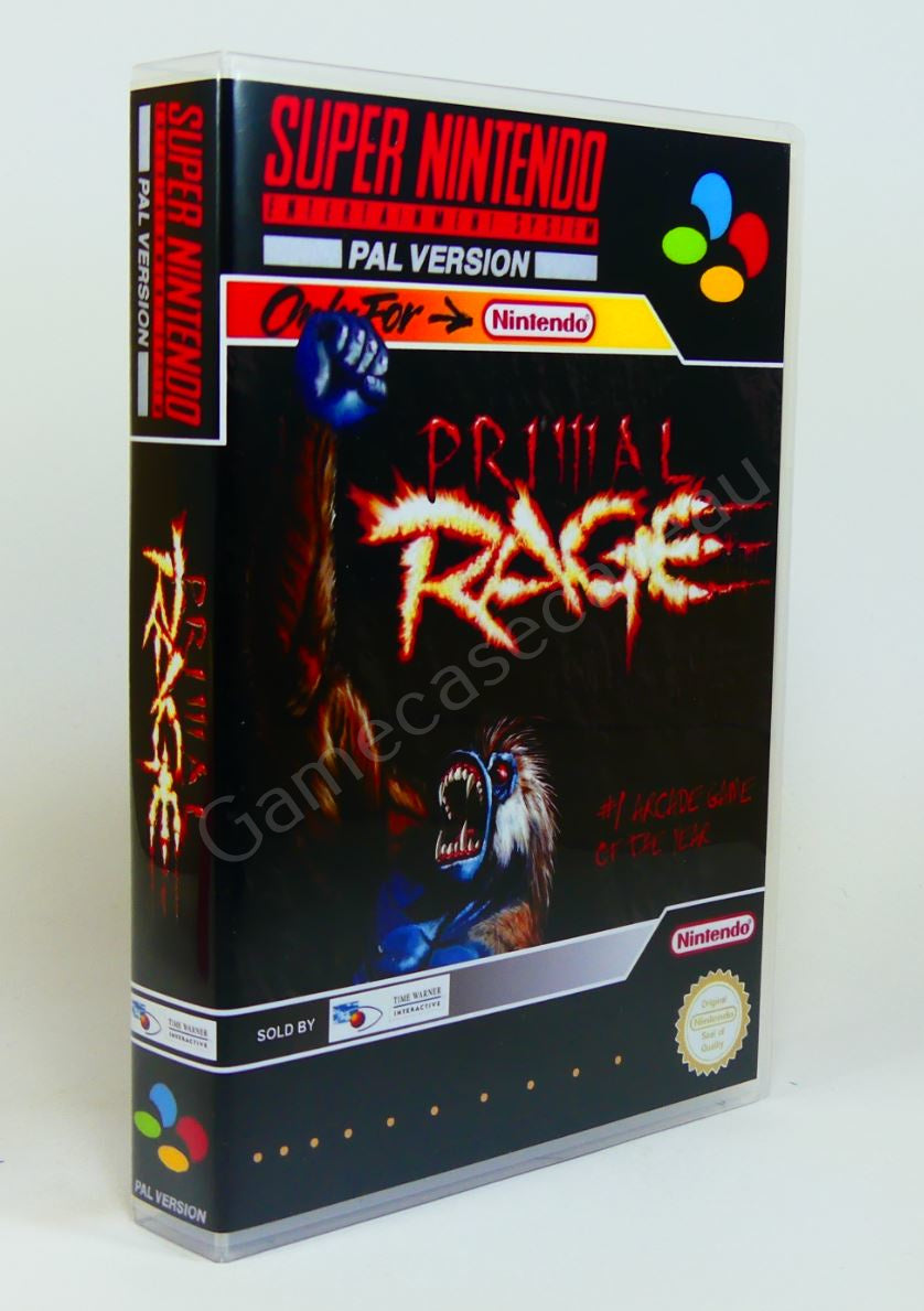 Primal Rage - SNES Replacement Case