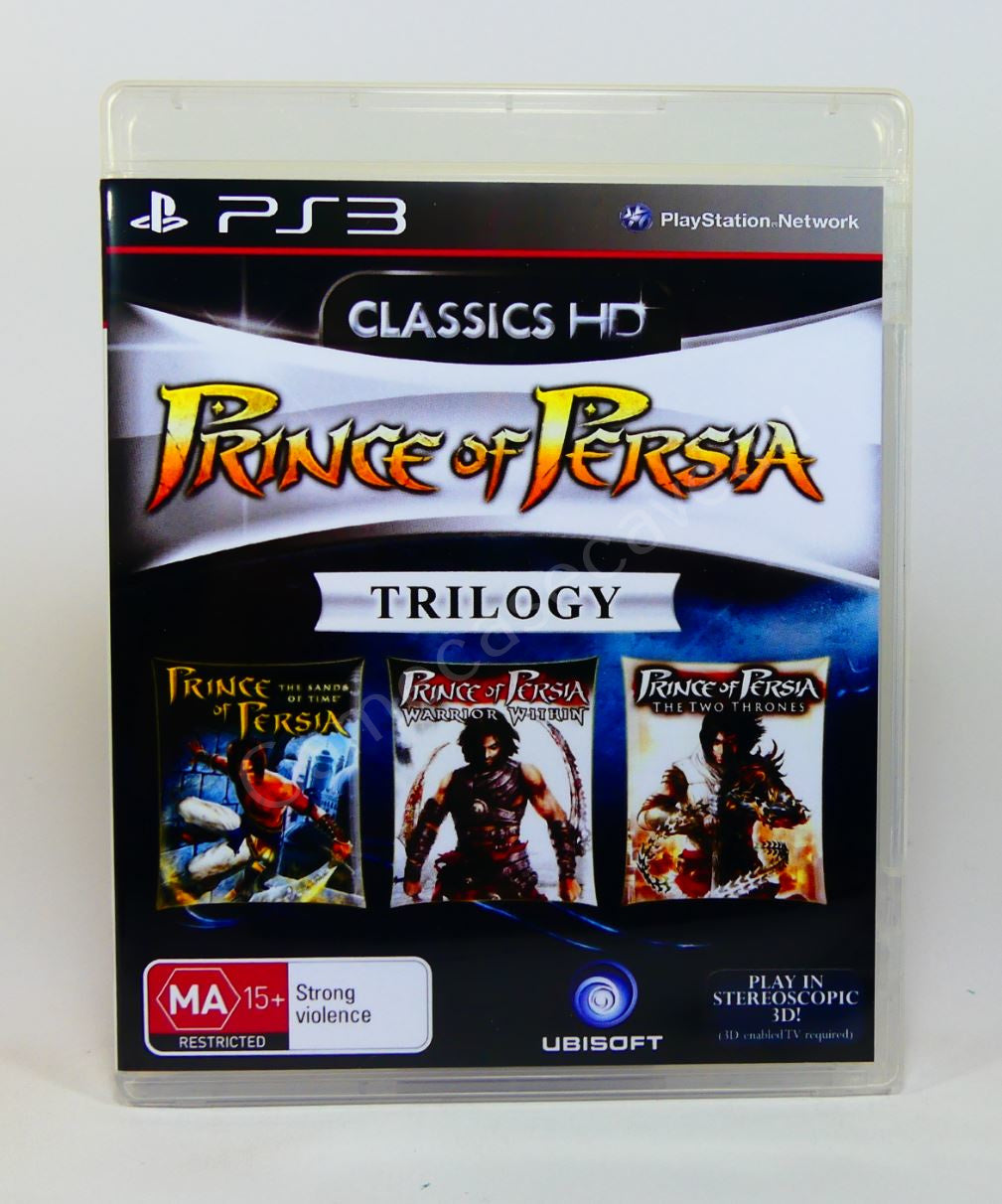 Prince of Persia Trilogy - PS3 Replacement Case