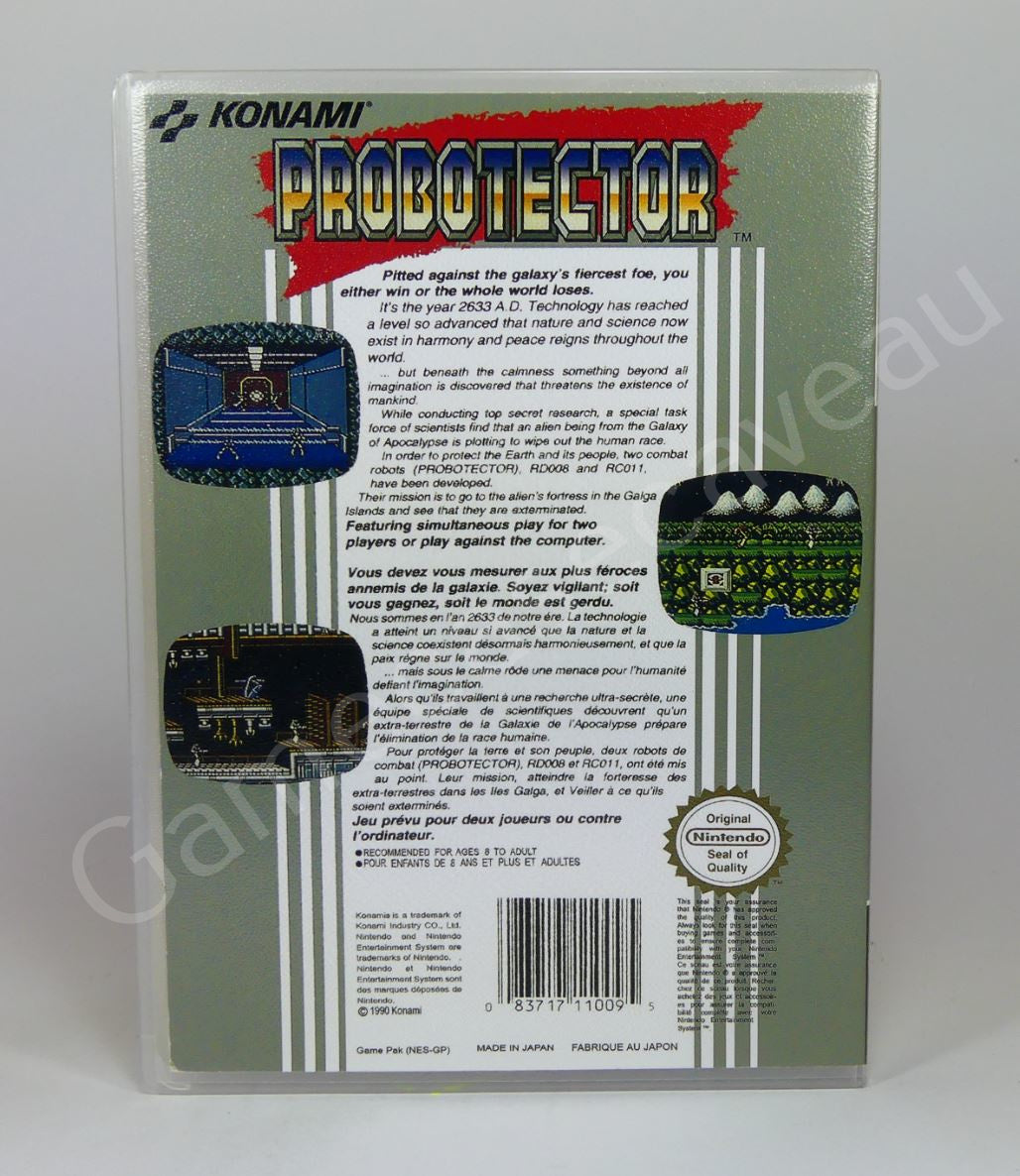 Probotector - NES Replacement Case